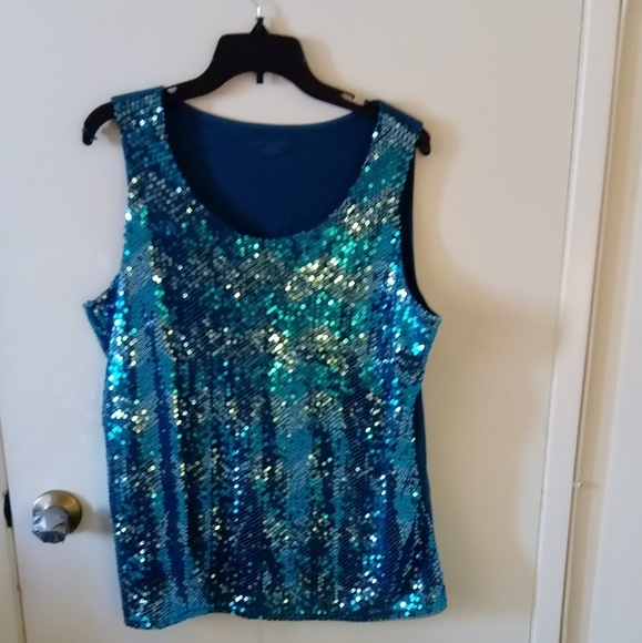 Coldwater Creek Tops - Coldwater Creek sparkle tank